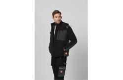 China Windproof Cold Weather Workwear 320gsm Mens Softshell Work Jackets supplier