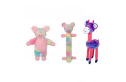 China Eco Friendly Dog Chew Toys PV Rope Bite Proof Pet Plush Toys supplier