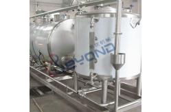 China Single Circuit Dairy Processing CIP Washing System Machine supplier