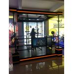 Black Interactive Virtual Reality , Gun Virtual Reality Shooting Simulator
