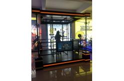 China Black Interactive Virtual Reality , Gun Virtual Reality Shooting Simulator supplier