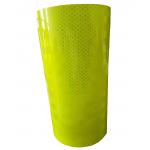 Flourescent Yellow Green Lime Prismatic Reflective Sheeting For Trafic Signs for sale