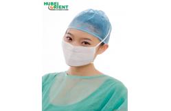 China Non Irritating Disposable 3 Ply Face Mask OEM With Double Nonwoven Ties supplier