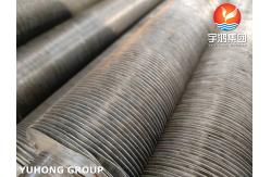 China Embedded Finned Tube A179 Base Tube With Aluminum Fins for Cooling Systems supplier