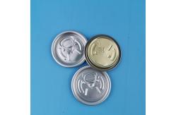 China 49mm Sealing Aluminum Easy Open End For Plastic Tin Can supplier