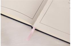 China Sturdy Elastic Band Time Schedule Planner , Suede Feel Synthetic Leather Agenda Planner supplier