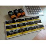10ml Vial Laser Adhesive Labels Hologram Sticker vial Package Custom Waterproof