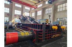 China Versatile Scrap Metal Baler Press With 3x37KW Motors And Remote PLC Control supplier