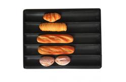 China RK Bakeware China Foodservice NSF Glaze Aluminum  Mini Loaf Baguette Baking Tray supplier