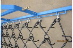 China Galvanized 3 Point Hooked Spring Tooth Drag Harrow For Tractor supplier