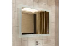 China Frameless Led Bathroom Mirror With Lights Stable Operation Illuminated Vanity Mirrors supplier