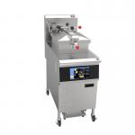 Smart Touch Panel  Electric Vertical Chicken Broaster Pressure Fryer With Filtration for sale