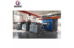 China Customized Cooling Mode Rotational Molding Equipment With PLC Control System supplier