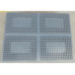 Big Volume Stackable Virgin Plastic Containers  800*600*340 mm Loading Capacity 45kg
