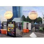 Inflatable 1m Moon Balloon Light With 800W LED Tripod Ball Event Advertising