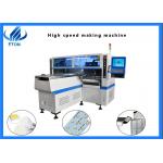 windows 7 6KW XY AXIS 68 feeders high precision LED mounting machine for sale