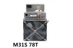 China Rectangle DDR 42J/T Asic Whatsminer M31S+ 78TH 80TH 3360W supplier
