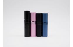 China Aluminum Perfume Tester Bottle Atomizer 8ml Pocket Twist Refillable supplier