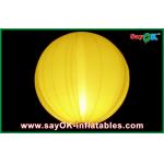 Yellow / Blue LED Balloon Lights Chrismas Inflatable Stage Decoration for sale