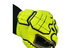 China Knitted Palm Rescue Extrication Gloves Puncture Resistance With TPR Impact supplier
