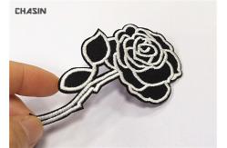 China OEM 10cm Width Flower Rose Applique Patches For Woman 'S Clothes supplier