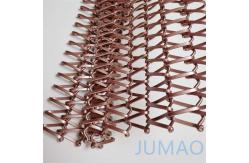 China OEM Decorative Wire Mesh Mesh Room Divider For Facades supplier