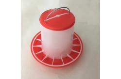 China 4kg Poultry Chicken Feed Bucket With Hanging Manual Feeder Drinkers supplier
