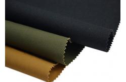 China Anti - Static 6OZ Waxed Canvas Fabric / 100 Cotton Canvas Plain Style supplier