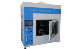 China PLC Control Audio Video Test Equipment / Needle - Flame Tester Simulation Technique Fire Hazard supplier