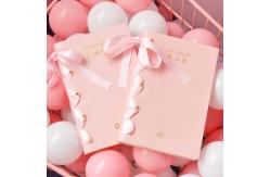 China Ribbon Book Spine Blank Journal Notebook , Lay Flat Feature Wide Ruled Journal supplier