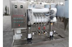 China SS304 Electric Milk Pasteurization Equipment Liquid Filter supplier