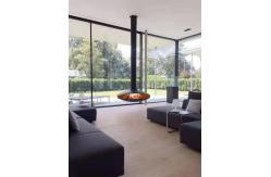 China Customizable Ceiling Hanging Log Burners 600mm Suspended Wood Burning Stove supplier