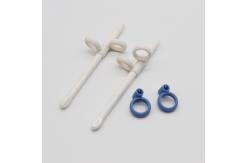 China Food Grade Silicone Rubeer Children Study Finger Chopsticks Helper Reusable Training Chopsticks supplier