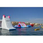 Giant Inflatable Floating Water Park Equipment / Air Water Games for Kids and Adult for sale