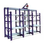 Safety Warehouse Shelving Rack 4 Layers Push Back Pallet Racking for sale