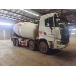 350 HP Used Concrete Mixer Truck With HINO P11C-WC Type Engine for sale