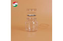 China 500ML PET Bottle Plastic Clear Cylinder Sealed Jar With Screw Lid HYP500-40g supplier