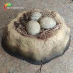 High Simulation Jurassic Park Dinosaur Egg Hatches In Museum Customization for sale