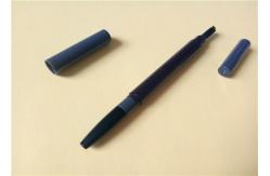China Different Style ABS Waterproof Eyebrow Pencil Packaging With Nib Head supplier