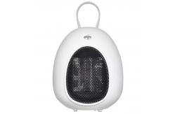 China FCC Mini Portable Room Heater Homeleader 500W Electric Space Fan With Thermostat supplier