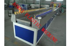 China WPC Cabin Partition Plastic Profile Production Line , Bench Profile Machine supplier