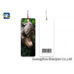 Gift Printing 3D Lenticular Bookmark PET Eco - Friendly Material All Style for sale