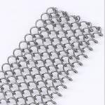 Gold Color Anti Rust Aluminum Decorative Mesh Metal Coil Drapery for sale