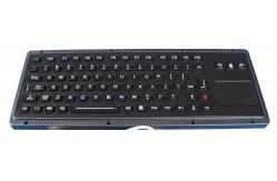 China IP65 weatherproof Industrial Keyboard With touchpad, desktop backlit keyboard supplier