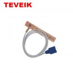 Teveik Cardiac Rate Monitor Probe DB 9p 0.45M Neonate SpO2 Sensor Cable For nell-cor for sale