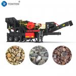 Mobile PE250x400 Jaw Crusher Mining Stone Jaw Crusher With Conveyor for sale
