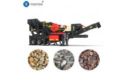 China Mobile PE250x400 Jaw Crusher Mining Stone Jaw Crusher With Conveyor supplier