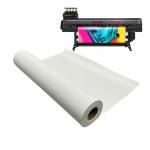 Matte Finish Adhesive Polyester Fabric Roll for Indoor Wall Graphics & Displays for sale