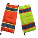 Highlight Reflective Dual Color Mesh Leggings