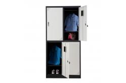 China Horizontal School Design Metal Lockers 0.5-1.2mm Plastic Handles supplier